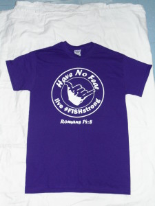 Purple Have No Fear T-Shirt