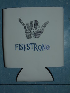 Fishstrong Shaka Koozie